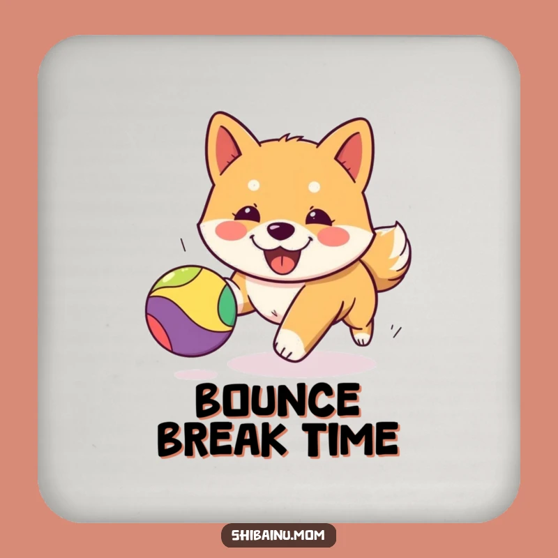 Funny Kawaii Shiba Inu Coaster - Protect Surfaces with Style