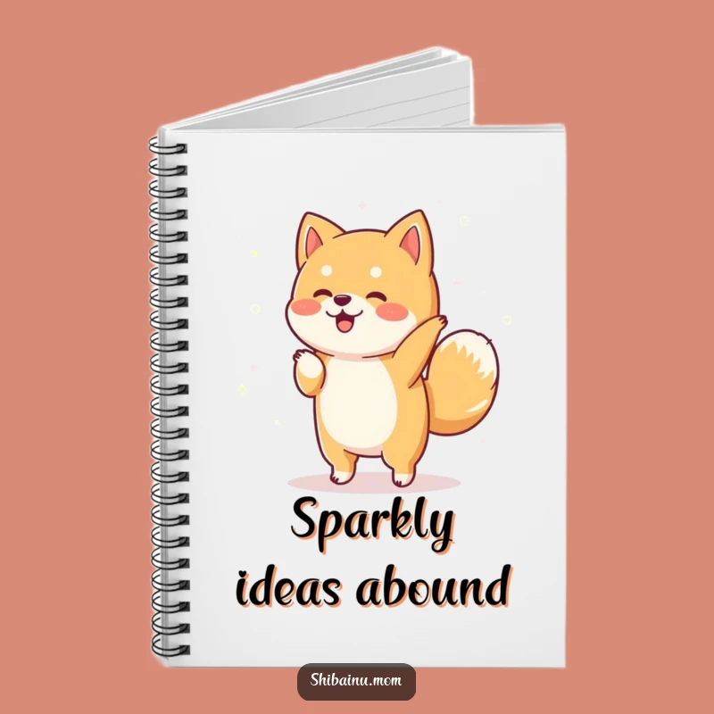 Funny Shiba Inu Dance Notebook: Sparkly Pooch Journal, Jiggy Notes!