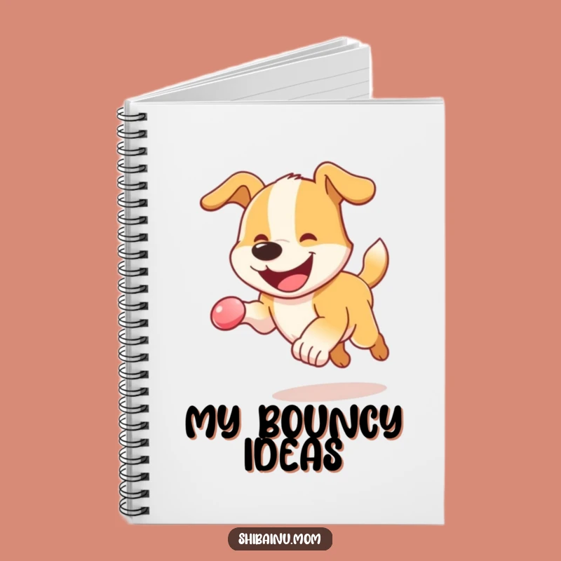 Funny Dog Notebook: Energetic Pup's Playful Notes