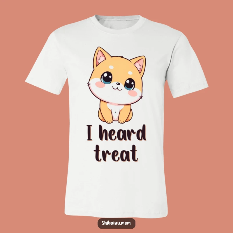 Funny Curious Shibainu Head Tilt T-Shirt, Dog Lover Tee, Perfect Funny Gift