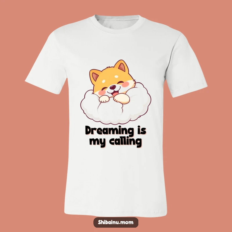 Funny Shiba Inu Cloud Hug T-Shirt - Hilarious Dog Lover Apparel