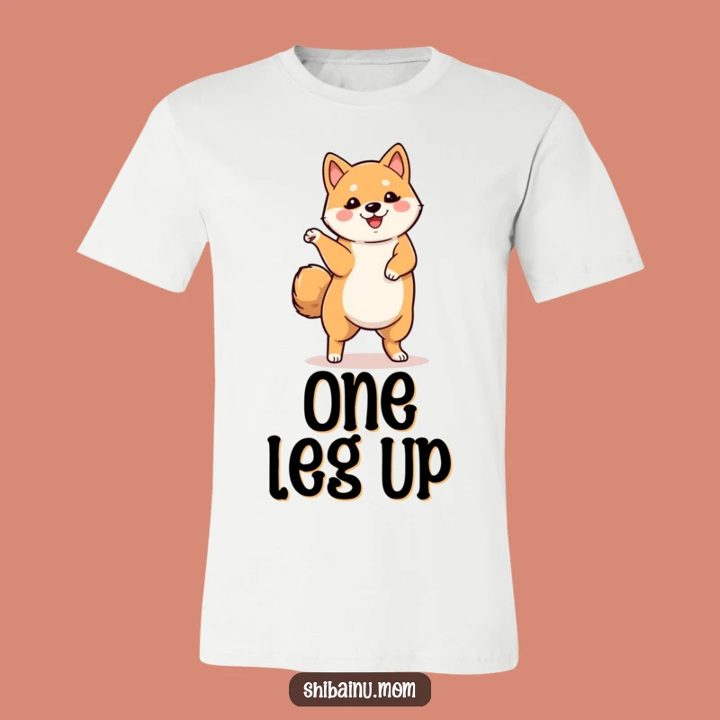 Funny Shiba Inu Dancing T-Shirt - Energetic Pup Tee for Fun Lovers Gift