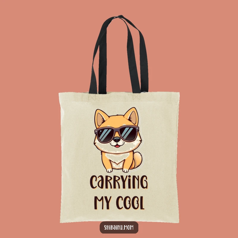 Funny Cool Shiba Inu Sunglasses Tote Bag - Carry Your Coolness